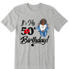 Personalized It's My Birthday Shirt, Birthday Party 50th Shirt, ,Its My Birthday Shirt,Queen Birthday,Birthday girl Shirt