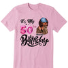 Personalized It's My Birthday Shirt, Birthday Party 50th Shirt, ,Its My Birthday Shirt,Queen Birthday,Birthday girl Shirt