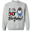 Personalized It's My Birthday Shirt, Birthday Party 50th Shirt, ,Its My Birthday Shirt,Queen Birthday,Birthday girl Shirt