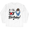 Personalized It's My Birthday Shirt, Birthday Party 50th Shirt, ,Its My Birthday Shirt,Queen Birthday,Birthday girl Shirt