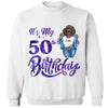 Customized It's My Birthday Shirt, Birthday Party 50th Shirt, ,Its My Birthday Shirt,Queen Birthday,Birthday girl Shirt