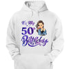Customized It's My Birthday Shirt, Birthday Party 50th Shirt, ,Its My Birthday Shirt,Queen Birthday,Birthday girl Shirt