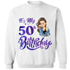 Customized It's My Birthday Shirt, Birthday Party 50th Shirt, ,Its My Birthday Shirt,Queen Birthday,Birthday girl Shirt