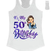 Customized It's My Birthday Shirt, Birthday Party 50th Shirt, ,Its My Birthday Shirt,Queen Birthday,Birthday girl Shirt