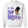 Personalized It's My Birthday Shirt, Birthday Party 50th Shirt, ,Its My Birthday Shirt,Queen Birthday,Birthday girl Shirt