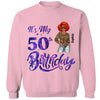 Customized It's My Birthday Shirt, Birthday Party 50th Shirt, ,Its My Birthday Shirt,Queen Birthday,Birthday girl Shirt