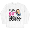 Personalized It's My Birthday Shirt, Birthday Party 50th Shirt, ,Its My Birthday Shirt,Queen Birthday,Birthday girl Shirt