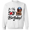 Personalized It's My Birthday Shirt, Birthday Party 50th Shirt, ,Its My Birthday Shirt,Queen Birthday,Birthday girl Shirt