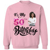 Customized It's My Birthday Shirt, Birthday Party 50th Shirt, ,Its My Birthday Shirt,Queen Birthday,Birthday girl Shirt