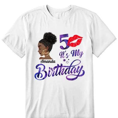 It's My 50th Birthday T shirt, 50th Birthday Shirt, 50 Birthday Party Shirts, Fiftieth Birthday Gift Ideas, 50 Years Old Shirt For Women