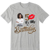 It's My 50th Birthday T shirt, 50th Birthday Shirt, 50 Birthday Party Shirts, Fiftieth Birthday Gift Ideas, 50 Years Old Shirt For Women