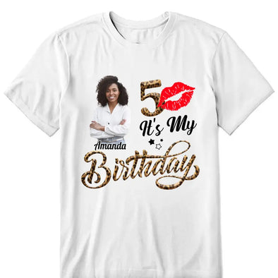 It's My 50th Birthday T shirt, 50th Birthday Shirt, 50 Birthday Party Shirts, Fiftieth Birthday Gift Ideas, 50 Years Old Shirt For Women