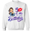 It's My 50th Birthday T shirt, 50th Birthday Shirt, 50 Birthday Party Shirts, Fiftieth Birthday Gift Ideas, 50 Years Old Shirt For Women