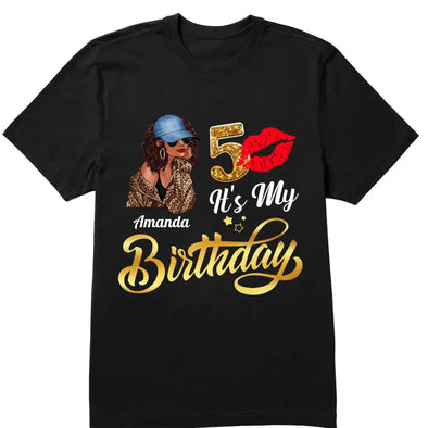 It's My 50th Birthday Shirt for Women,50 and Fabulous Shirt,50th Birthday Gift,Turning 50,50th Birthday Party,50th Birthday Shirt,Sassy Classy Queen