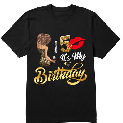 It's My 50th Birthday Shirt for Women,50 and Fabulous Shirt,50th Birthday Gift,Turning 50,50th Birthday Party,50th Birthday Shirt,Sassy Classy Queen