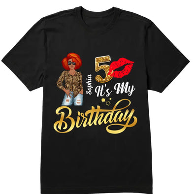 It's My 50th Birthday Shirt for Women,50 and Fabulous Shirt,50th Birthday Gift,Turning 50,50th Birthday Party,50th Birthday Shirt,Sassy Classy Queen
