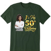 It's My 50th Birthday Shirt for Women,50 and Fabulous Shirt,50th Birthday Gift,Turning 50,50th Birthday Party,50th Birthday Shirt,Sassy Classy Queen