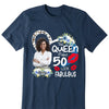 This Queen Makes 50 Look Fabulous 50th Birthday Shirt,Turning 50,50th Birthday Party, Custom Photo