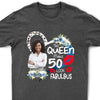 This Queen Makes 50 Look Fabulous 50th Birthday Shirt,Turning 50,50th Birthday Party, Custom Photo