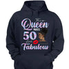 Personalized A Queen Was Born Birthday Women, Birthday T Shirts, Custom Name Custom Date Birthday Shirt