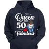 Personalized This Queen Makes 50 Look Fabulous Shirt, Leopard Birthday Queen Shirt, Birthday Gift For Women Girls, Birthday Gift For Mom