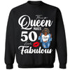 Personalized This Queen Makes 50 Look Fabulous Shirt, Leopard Birthday Queen Shirt, Birthday Gift For Women Girls, Birthday Gift For Mom