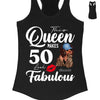 50th Birthday Shirt Fifty and Fabulous Shirt 50 Birthday Shirt 50 and Fabulous Birthday Shirts for Women Birthday Crew Shirts Custom Shirt
