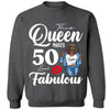 Personalized This Queen Makes 50 Look Fabulous Shirt, Leopard Birthday Queen Shirt, Birthday Gift For Women Girls, Birthday Gift For Mom
