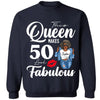Personalized This Queen Makes 50 Look Fabulous Shirt, Leopard Birthday Queen Shirt, Birthday Gift For Women Girls, Birthday Gift For Mom