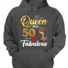 This Queen Makes 50 Look Fabulous 50th Birthday Shirt,50th Birthday Shirt Fifty and Fabulous Shirt 50 Birthday Shirt 50 and Fabulous Birthday Shirts for Women Birthday Crew Shirts Custom Shirt
