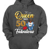 This Queen Makes 50 Look Fabulous 50th Birthday Shirt,50th Birthday Shirt Fifty and Fabulous Shirt 50 Birthday Shirt 50 and Fabulous Birthday Shirts for Women Birthday Crew Shirts Custom Shirt