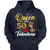 This Queen Makes 50 Look Fabulous 50th Birthday Shirt,50th Birthday Shirt Fifty and Fabulous Shirt 50 Birthday Shirt 50 and Fabulous Birthday Shirts for Women Birthday Crew Shirts Custom Shirt