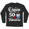 Personalized This Queen Makes 50 Look Fabulous Shirt, Leopard Birthday Queen Shirt, Birthday Gift For Women Girls, Birthday Gift For Mom