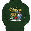 This Queen Makes 50 Look Fabulous 50th Birthday Shirt,50th Birthday Shirt Fifty and Fabulous Shirt 50 Birthday Shirt 50 and Fabulous Birthday Shirts for Women Birthday Crew Shirts Custom Shirt
