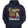 This Queen Makes 50 Look Fabulous 50th Birthday Shirt,50th Birthday Shirt Fifty and Fabulous Shirt 50 Birthday Shirt 50 and Fabulous Birthday Shirts for Women Birthday Crew Shirts Custom Shirt