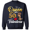 This Queen Makes 50 Look Fabulous 50th Birthday Shirt,50th Birthday Shirt Fifty and Fabulous Shirt 50 Birthday Shirt 50 and Fabulous Birthday Shirts for Women Birthday Crew Shirts Custom Shirt