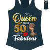 This Queen Makes 50 Look Fabulous 50th Birthday Shirt,50th Birthday Shirt Fifty and Fabulous Shirt 50 Birthday Shirt 50 and Fabulous Birthday Shirts for Women Birthday Crew Shirts Custom Shirt