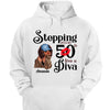 Stepping Into My 50th Birthday Like A Diva, Turning 50 Shirt, Gifts For Women Turning 50