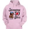 Stepping Into My 50th Birthday Like A Diva, Turning 50 Shirt, Gifts For Women Turning 50