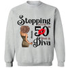 Stepping Into My 50th Birthday Like A Diva, Turning 50 Shirt, 50th Birthday Shirts For Her