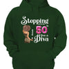 Stepping Into My 50th Birthday Like A Diva, Custom Birthday Shirts, Turning 50 Shirt, 50th Birthday Shirts For Her