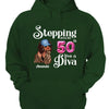 Stepping Into My 50th Birthday Like A Diva, Custom Birthday Shirts, Turning 50 Shirt, 50th Birthday Shirts For Her