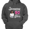 Stepping Into My 50th Birthday Like A Diva, Custom Birthday Shirts, Turning 50 Shirt, 50th Birthday Shirts For Her, Custom Photo
