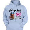 Stepping into my 50th birthday live a Diva Shirt, 50th Birthday shirt, Birthday Shirt, Birthday Queen Shirt