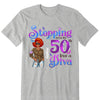 This Queen Makes 50 Look Fabulous, Stepping Into My 50th Birthday Live A Diva Shirt, Custom 50th Birthday Shirt For Women, 50 Years Old Birthday Shirt, Personalized Birthday Gift.
50th Birthday shirt, Birthday Girl, 50 Birthday Women