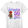 This Queen Makes 50 Look Fabulous, Stepping Into My 50th Birthday Live A Diva Shirt, Custom 50th Birthday Shirt For Women, 50 Years Old Birthday Shirt, Personalized Birthday Gift.
50th Birthday shirt, Birthday Girl, 50 Birthday Women