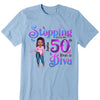 Custom 50th Birthday Shirt For Women, 50 Years Old Birthday Shirt, Personalized Birthday Gift.
50th Birthday shirt, This Queen Makes 50 Look Fabulous, Birthday Girl, 50 Birthday Women