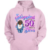 Stepping Into My 50th Birthday Live A Diva Shirt, Custom 50th Birthday Shirt For Women, 50 Years Old Birthday Shirt, Personalized Birthday Gift.
50th Birthday shirt, This Queen Makes 50 Look Fabulous, Birthday Girl, 50 Birthday Women