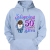 Stepping Into My 50th Birthday Live A Diva Shirt, Custom 50th Birthday Shirt For Women, 50 Years Old Birthday Shirt, Personalized Birthday Gift.
50th Birthday shirt, This Queen Makes 50 Look Fabulous, Birthday Girl, 50 Birthday Women