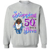 Stepping Into My 50th Birthday Live A Diva Shirt, Custom 50th Birthday Shirt For Women, 50 Years Old Birthday Shirt, Personalized Birthday Gift.
50th Birthday shirt, This Queen Makes 50 Look Fabulous, Birthday Girl, 50 Birthday Women
